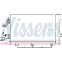 NISSENS 94767 Kondensator, Klimaanlage