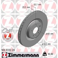ZIMMERMANN 100.3332.20 Bremsscheibe