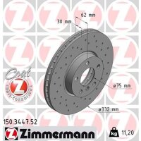 ZIMMERMANN 150.3447.52 Bremsscheibe