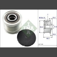 Schaeffler INA 535 0140 10 Generatorfreilauf