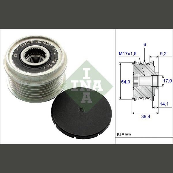 Schaeffler INA 535 0151 10 Generatorfreilauf