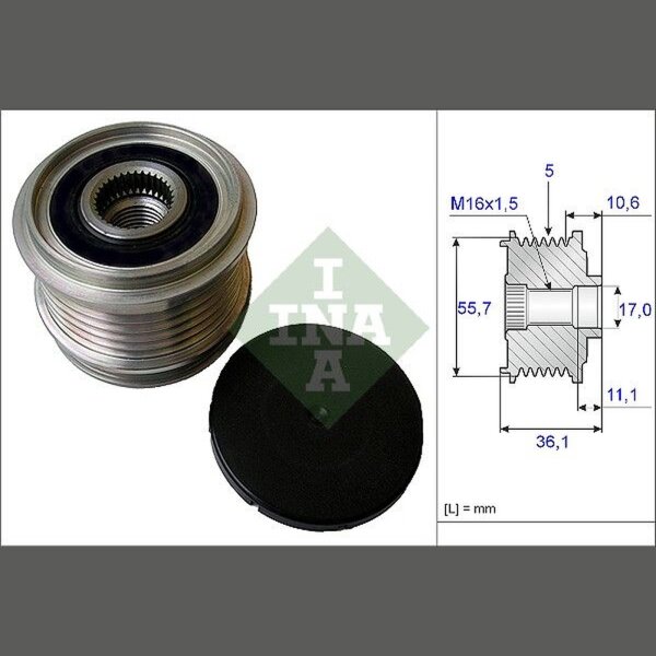 Schaeffler INA 535 0161 10 Generatorfreilauf