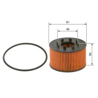 BOSCH 1 457 429 239 Ölfilter