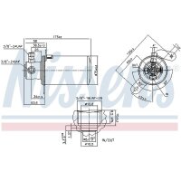 NISSENS 95078 Trockner, Klimaanlage