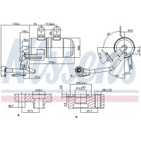 NISSENS 95384 Trockner, Klimaanlage
