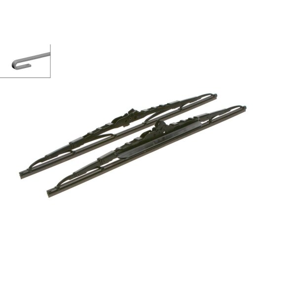 Scheibenwischer Satz BOSCH 3 397 118 506 Twin 450/450mm - 1 Set