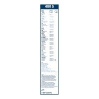 Scheibenwischer Satz BOSCH 3 397 118 541 475/475mm - 1 Set