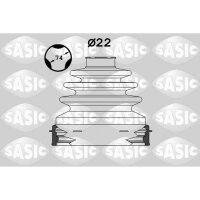 SASIC 1904005 Faltenbalgsatz, Antriebswelle
