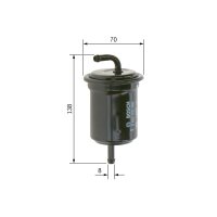 BOSCH 0 450 905 986 Kraftstofffilter