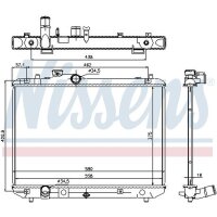 NISSENS 69400 Kühler, Motorkühlung