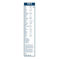 BOSCH 3 397 001 728 Wischblatt
