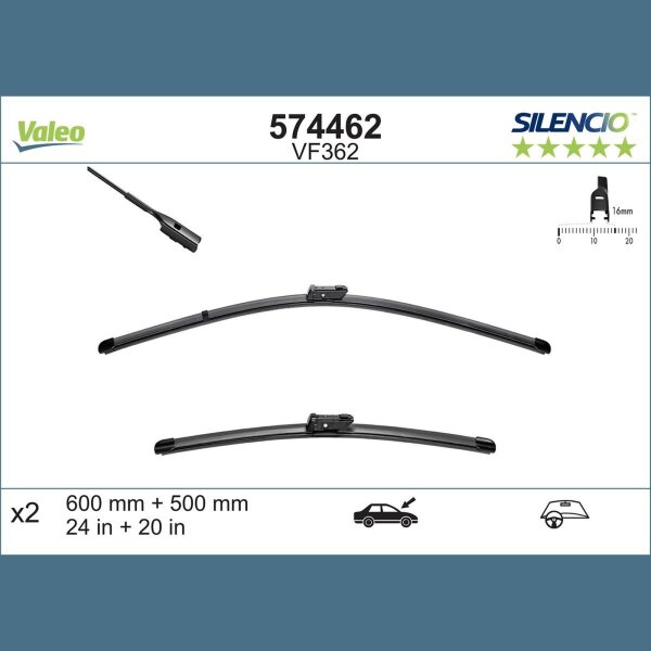 VALEO 574462 Wischblatt