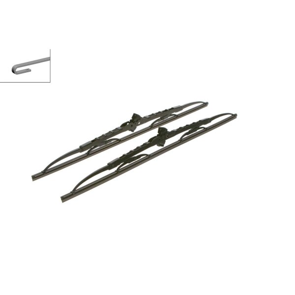Scheibenwischer Satz BOSCH 3 397 118 560 500/500mm Twin - 1 Set