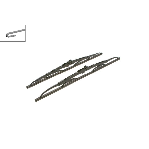 Scheibenwischer Satz Bosch 3 397 118 563 500/450mm Twin - 1 Set