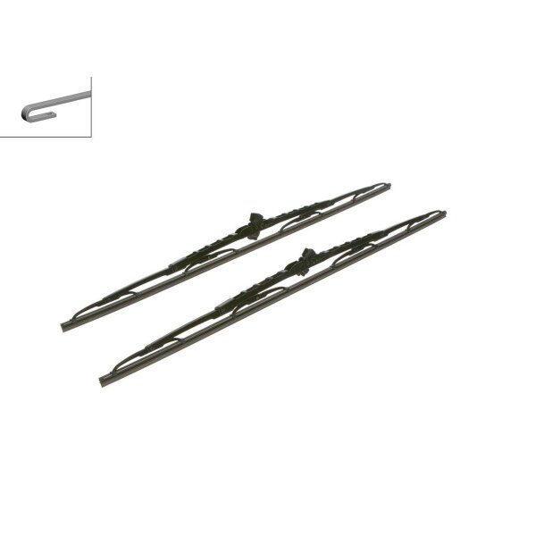 Scheibenwischer Satz BOSCH 3 397 118 320 Twin 650/650mm - 1 Set
