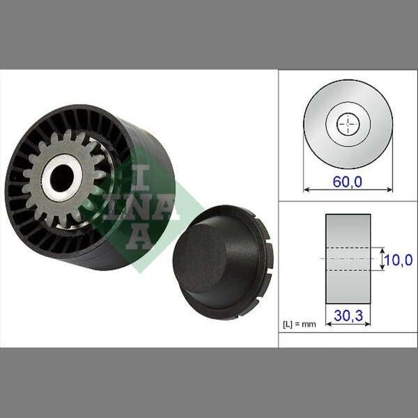 Schaeffler INA 531 0811 10 Spannrolle, Keilrippenriemen