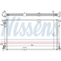 NISSENS 63818A Kühler, Motorkühlung