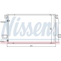 NISSENS 940022 Kondensator, Klimaanlage
