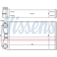 NISSENS 70226 Wärmetauscher, Innenraumheizung