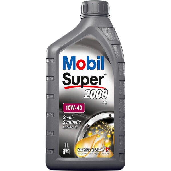 Mobil M-Sup 10W40 150864 Teilsynthetisches 1L Öl - 1 Stück