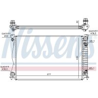 NISSENS 60233A Kühler, Motorkühlung