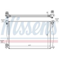 NISSENS 60231A Kühler, Motorkühlung
