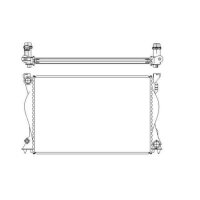 NRF 50597 Kühler, Motorkühlung