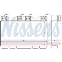 NISSENS 70515 Wärmetauscher, Innenraumheizung