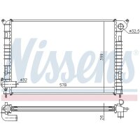 NISSENS 69700A Kühler, Motorkühlung