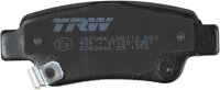 TRW GDB3446 Bremsbelagsatz, Scheibenbremse