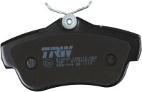 TRW GDB1740 Bremsbelagsatz, Scheibenbremse