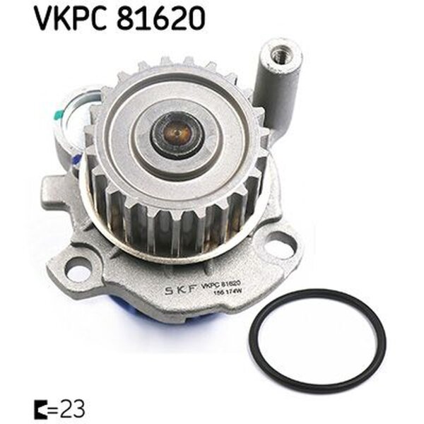 SKF VKPC 81620 Wasserpumpe, Motorkühlung