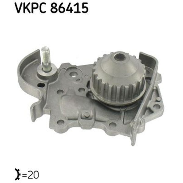 SKF VKPC 86415 Wasserpumpe, Motorkühlung