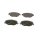 BOSCH 0 986 494 026 Bremsbelagsatz, Scheibenbremse
