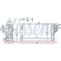 NISSENS 72941 Wärmetauscher, Innenraumheizung