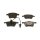BOSCH 0 986 424 780 Bremsbelagsatz, Scheibenbremse