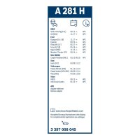 BOSCH 3 397 008 045 Wischblatt