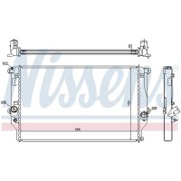 NISSENS 64677A Kühler, Motorkühlung