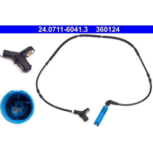 ATE 24.0711-6041.3 Sensor, Raddrehzahl