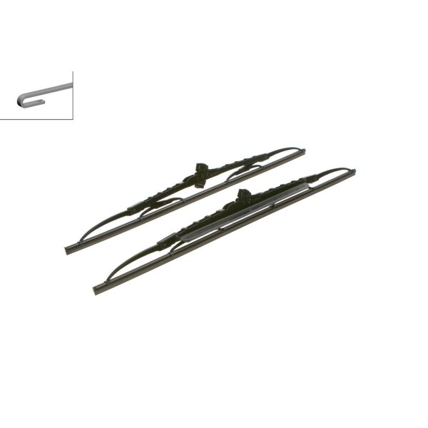 Scheibenwischer Satz BOSCH 3 397 118 404 530/500mm - 1 Stück