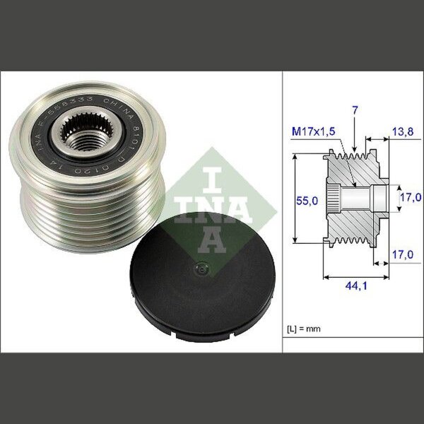 Schaeffler INA 535 0167 10 Generatorfreilauf
