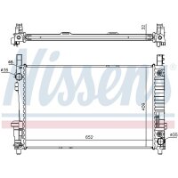 NISSENS 62799A Kühler, Motorkühlung