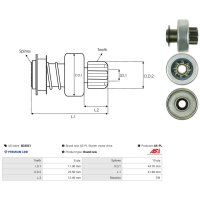 AS-PL SD3031 Freilaufgetriebe, Starter