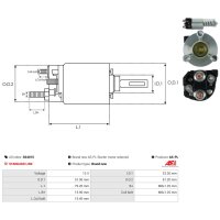 AS-PL SS4015 Magnetschalter, Starter