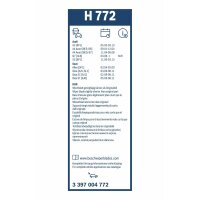 BOSCH 3 397 004 772 Wischblatt