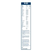 Wischblatt BOSCH 3 397 018 963 650mm Scheibenwischer - 1 Stück