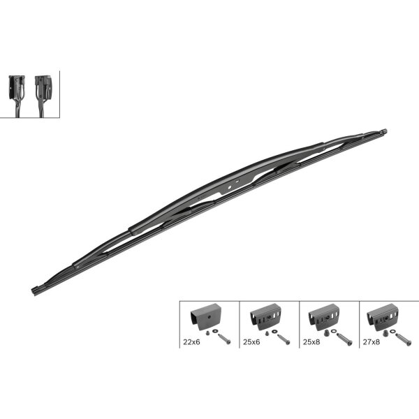 Wischblatt BOSCH 3 397 018 199 1000mm Scheibenwischer - 1 Stück