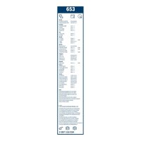 Scheibenwischer Satz BOSCH 3 397 118 324 650/400mm Twin - 1 Set