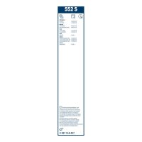 Scheibenwischer Satz BOSCH 3 397 118 427 550/400mm Twin mit Spoiler - 1 Set