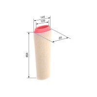 BOSCH 1 457 433 589 Luftfilter